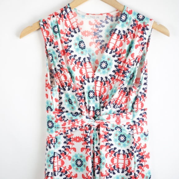 Peach Love California Printed Dress - Picture 6 of 7